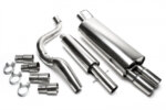 TA Technix cat-back (stainless steel) for Audi A3, Leon, Golf IV (8L) 1996-2005