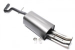 TA Technix sports rear silencer for Audi A3, Leon, Golf IV, New Beetle, New Beetle Cabrio (8L) 1996-2010