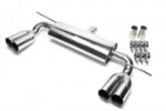 TA Technix duplex sports rear silencer (stainless steel) for Audi A3/Golf V/Golf V Plus (8P) 2003