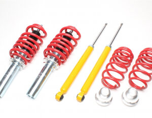 TA Technix coilovers for Audi A4, A4 Avant, A5, A5 Sportback, A5 Cabriolet, A6, A6 Avant, A7 Sportback (B8) 2007-2016