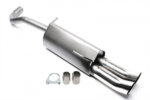 TA Technix sports rear silencer for Seat Arosa / Lupo (6H1) 1997-2005