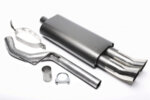 TA Technix sports rear silencer for VW Passat (35I) 1988-1997