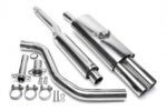 TA Technix cat-back (stainless steel) for VW Polo, Polo Classic, Polo Coupe (86C) 1987-1994