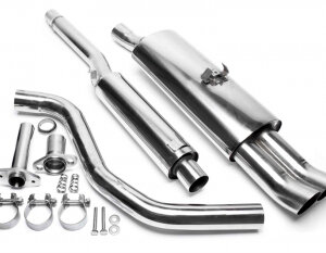 Catback (nehrđajući čelik) TA Technix za VW Polo, Polo Coupe, Polo Classic (86C) 1987-1994