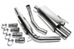 TA Technix cat-back (stainless steel) for VW Polo (6N) 1994-1999