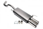 TA Technix sports rear silencer for VW Polo (6N) 1994-2001