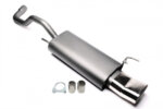 TA Technix sports rear silencer for VW Polo (6N) 1994-2001