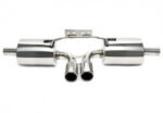 TA Technix sports rear silencer for Porsche Boxster (986) 1996-2004 — Motorsport only