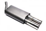 TA Technix sports rear silencer for Renault Twingo I (C06_) 1993-2007