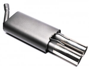 TA Technix sports rear silencer for Renault Twingo I (C06_) 1993-2007