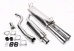 TA Technix cat-back (stainless steel) for Opel Vectra A CC (J89) 1988-1995 — Motorsport only