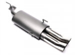 TA Technix sports rear silencer for Opel Vectra B (J96) 1995-2003