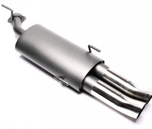 TA Technix sports rear silencer for Opel Vectra B (J96) 1995-2003