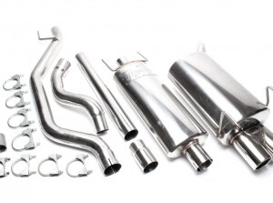 TA Technix cat-back (stainless steel) for Opel Vectra C, Vectra C-CC (Z02) 2002- — Motorsport only
