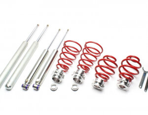 TA Technix coilovers for BMW 3er Limousine, 3er Touring, 3er Cabriolet (E30) 1982-1994, adjustable damping