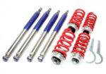 TA Technix coilovers for Mercedes-Benz C-Klasse Limousine, C-Klasse Kombi, CLK, E-Klasse Limousine, E-Klasse Kombi (W202) 1993-2003, adjustable damping