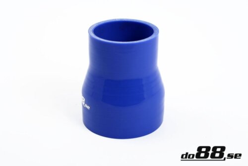 Silicone hose blue 2,75 - 4" (70-102 mm)