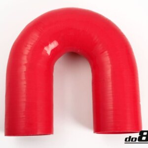 Silicone hose 180° 4" (102 mm)