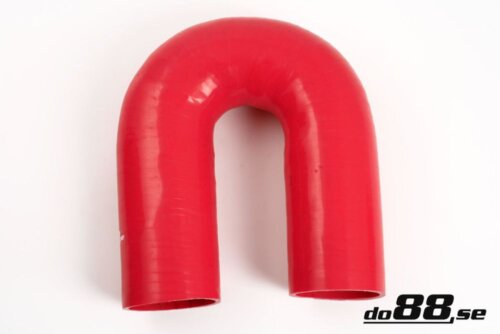 Silicone hose 180° 2.75" (70 mm)