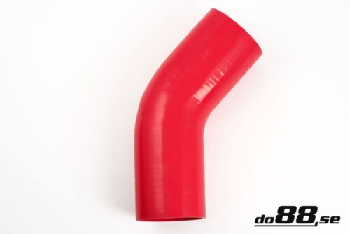 Silicone hose 45° 4" (102 mm)
