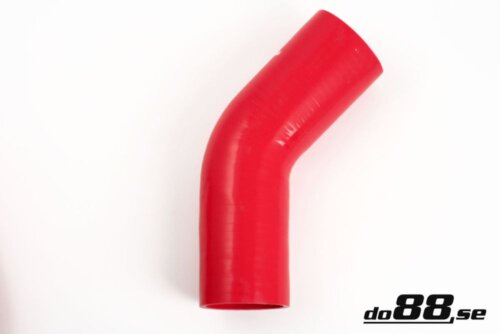 Silicone hose 45° 2.75" (70 mm)
