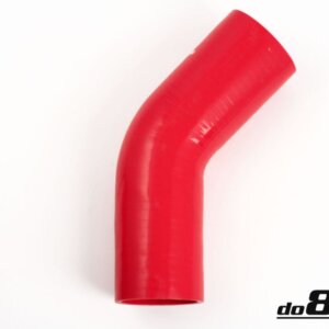 Silicone hose 45° 3" (76 mm)