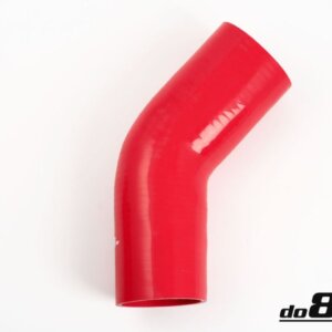 Silicone hose 45° 3.125" (80 mm)