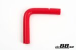 Silicone hose 90° 0.5" (13 mm)