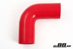 Silicone hose 90° 3" (76 mm)