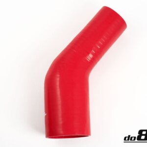 do88 Silicone Hose Red 45 degree 3,5 - 4'' (89 - 102mm)