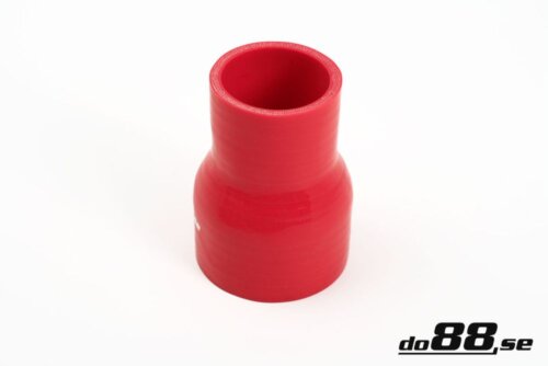 Silicone hose red reducer 2 - 2.75" (51-70 mm)