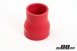 Silicone hose red reducer 2,375 - 2.75" (60-70 mm)