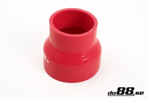 Silicone hose red reducer 2,75 - 4" (70-102 mm)