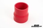 Silicone hose red reducer 3 - 3.125" (76-80 mm)