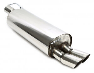 TA Technix cat-back (stainless steel) for Audi A3, Leon, Golf IV (8L) 1996-2005 — Motorsport only