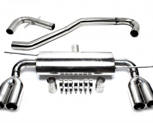 TA Technix cat-back (stainless steel) for Audi A3, Golf V, Golf Plus (8P) 2003-2013 — Motorsport only