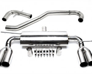 TA Technix cat-back (stainless steel) for Audi A3, Golf V, Golf Plus (8P) 2003-2013 — Motorsport only
