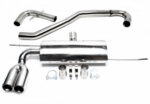 TA Technix cat-back (stainless steel) for Audi A3, Golf V, Golf Plus (8P) 2003-2013 — Motorsport only