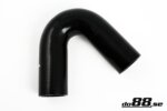 Silicone hose black 135° 1.75" (45 mm)
