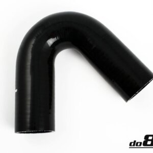 Silicone hose black 135° 1.75" (45 mm)
