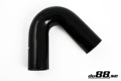 Silicone hose black 135° 2.126" (54 mm)
