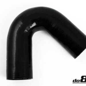 Silicone hose black 135° 2.56" (65 mm)