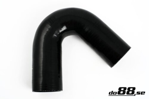 Silicone hose black 135° 2.875" (73 mm)