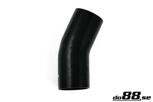 Silicone hose black 25° 4" (102 mm)