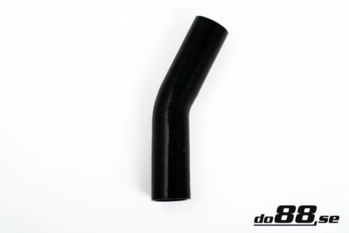Silicone hose black 25° 1" (25 mm)