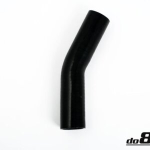 Silicone hose black 25° 1.5" (38 mm)