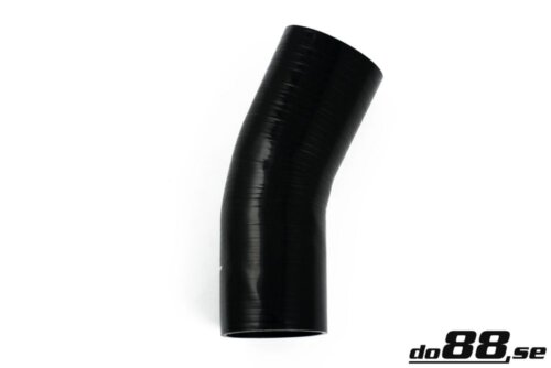 Silicone hose black 25° 3.75" (95 mm)