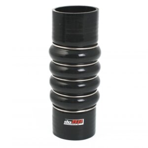 Silikonska cijev crna 4-Humps 2,75" (70mm)