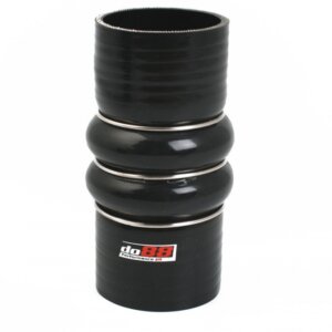 Silikonska cijev crna 2-Humps 2,375" (60mm)
