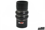 Silicone hose black 2-hump 2.5" (63 mm)